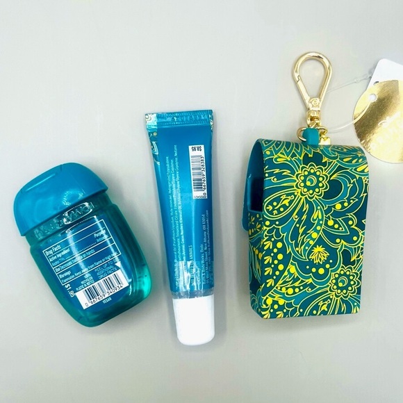 Bath & Body Works Disney JASMINE PocketBac Holder, Hand Gel & Lip Gloss NEW - Picture 2 of 7